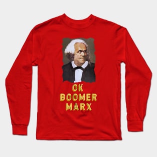 After Shaving "Boomer" Karl Marx Long Sleeve T-Shirt